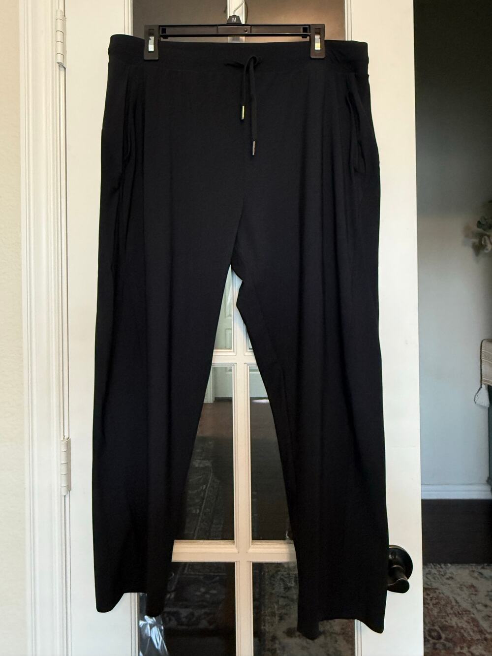 Sweaty Betty Explorer 25 Trousers Black Size XL Stretch Cropped Pants